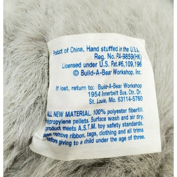 Build A Bear Koala Marsupial Gray White Fur Plush Stuffed Animal Toy Retired 17" - Picture 12 of 13